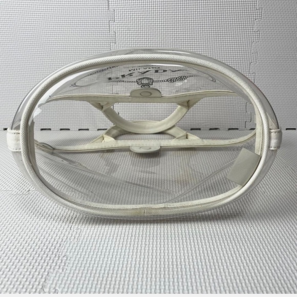 Prada Canapa Tote Bag, Plexi PVC - Picture 4 of 7